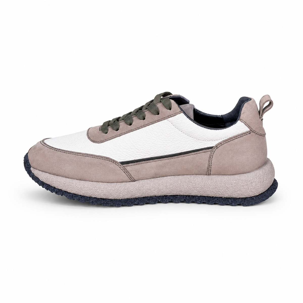 basket en cuir 0061 Vert