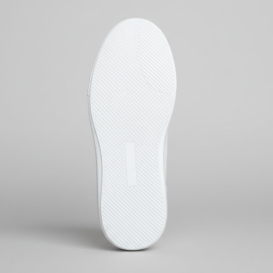 basket en cuir moudel rm528 blanc - Shopilo Shoes