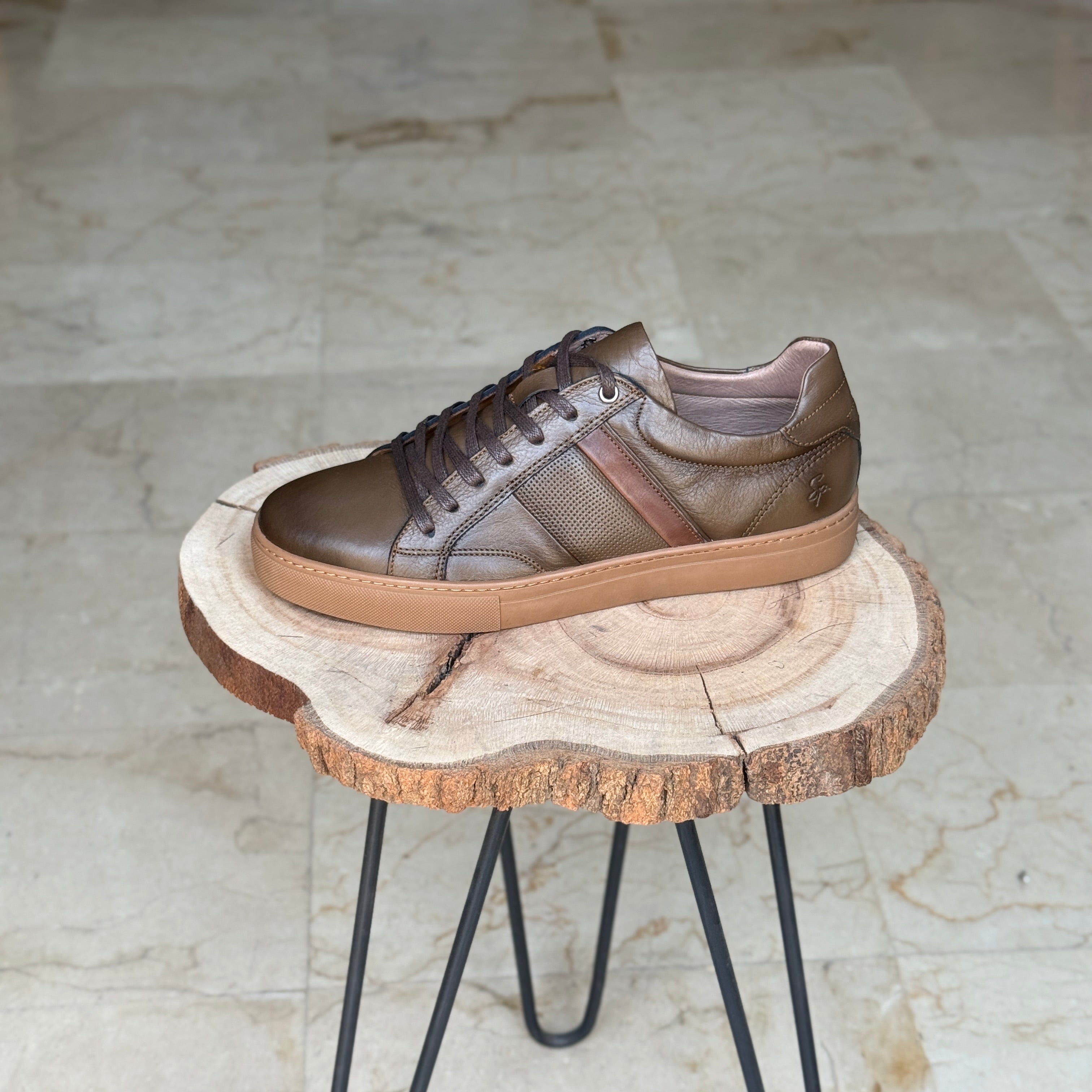 basket en cuir 718 TABA - Shopilo Shoes