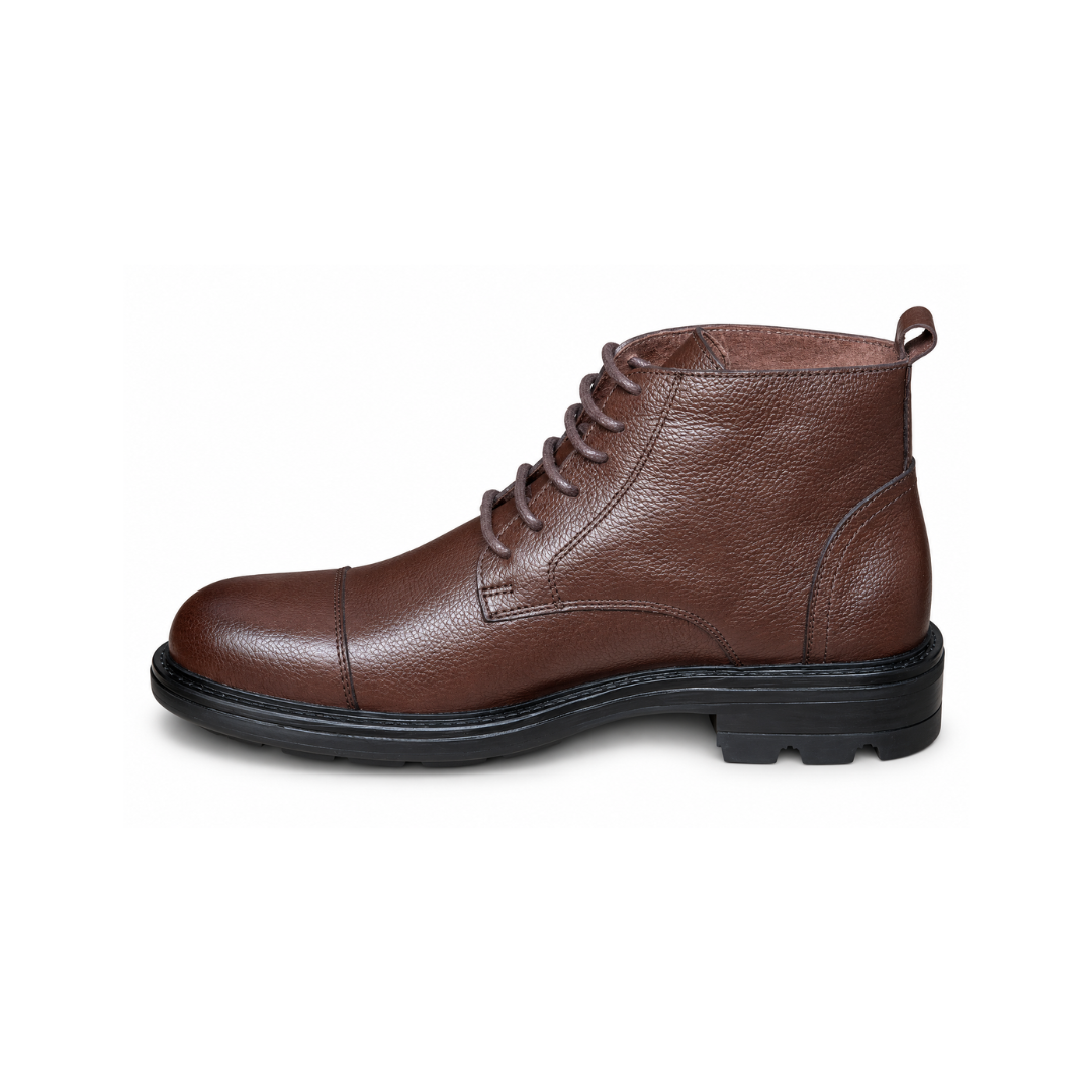 Bottine En Cuir ADRIANO852 MARRON
