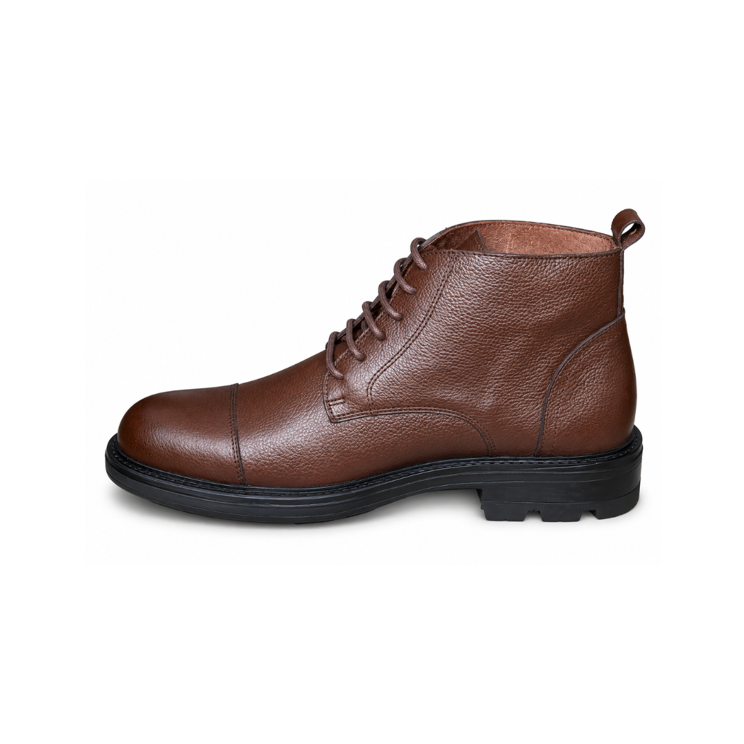 Bottine En Cuir ADRIANO852 MARRON