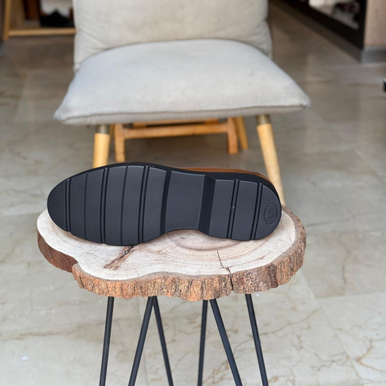 CHAUSSURES EN CUIR VÈRITABLES 109 TABA