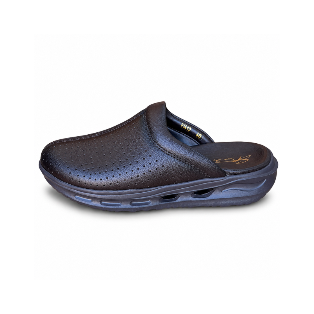 Sabot Ultra Confortable L1412 MARRON - Shopilo Shoes