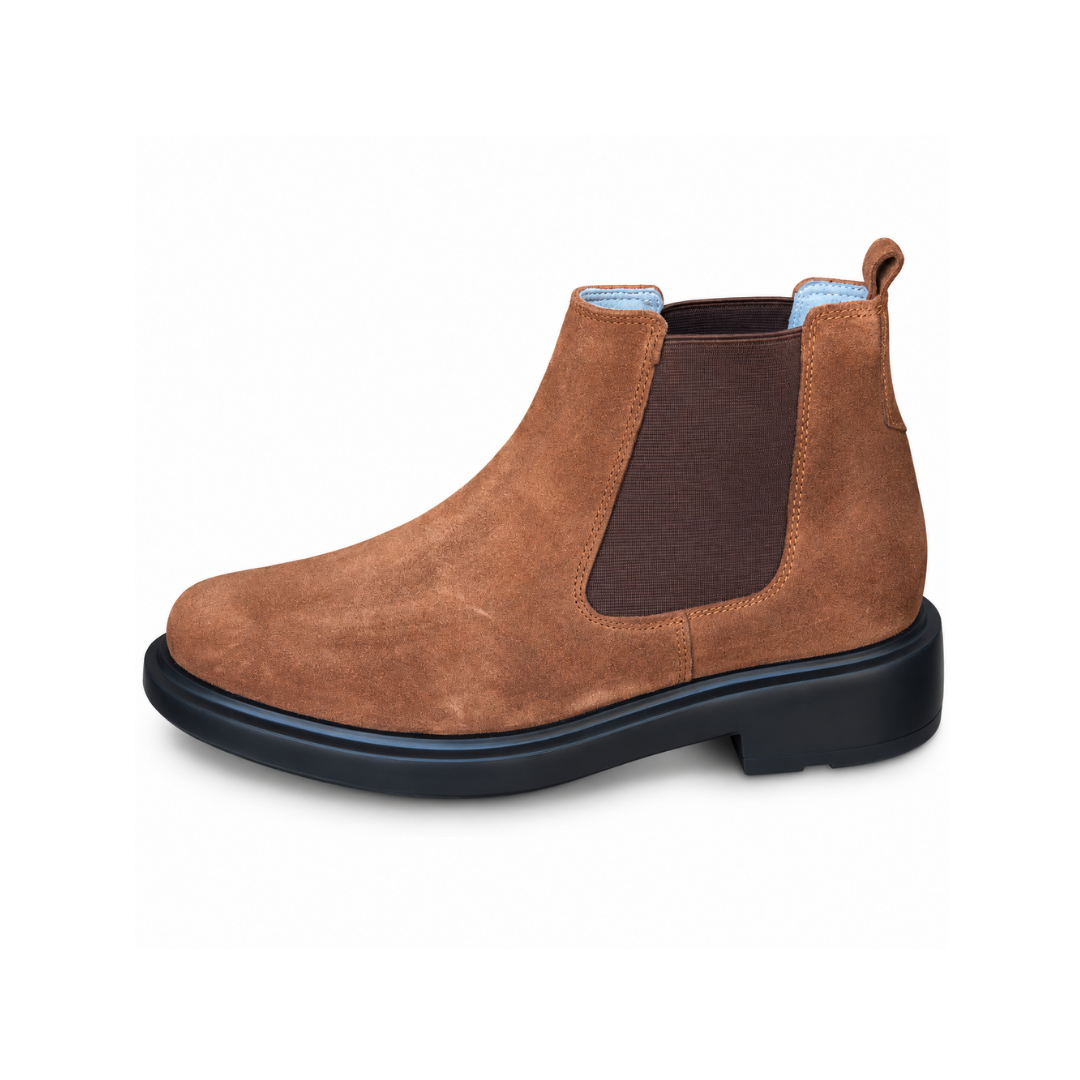 Bottine En Cuir 0400 TABA DAIM