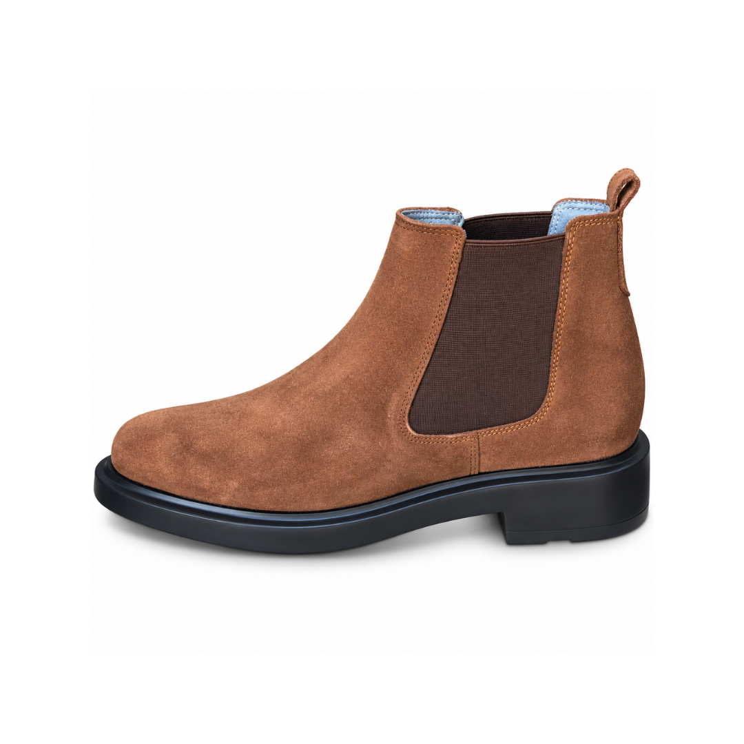 Bottine En Cuir 0400 TABA DAIM