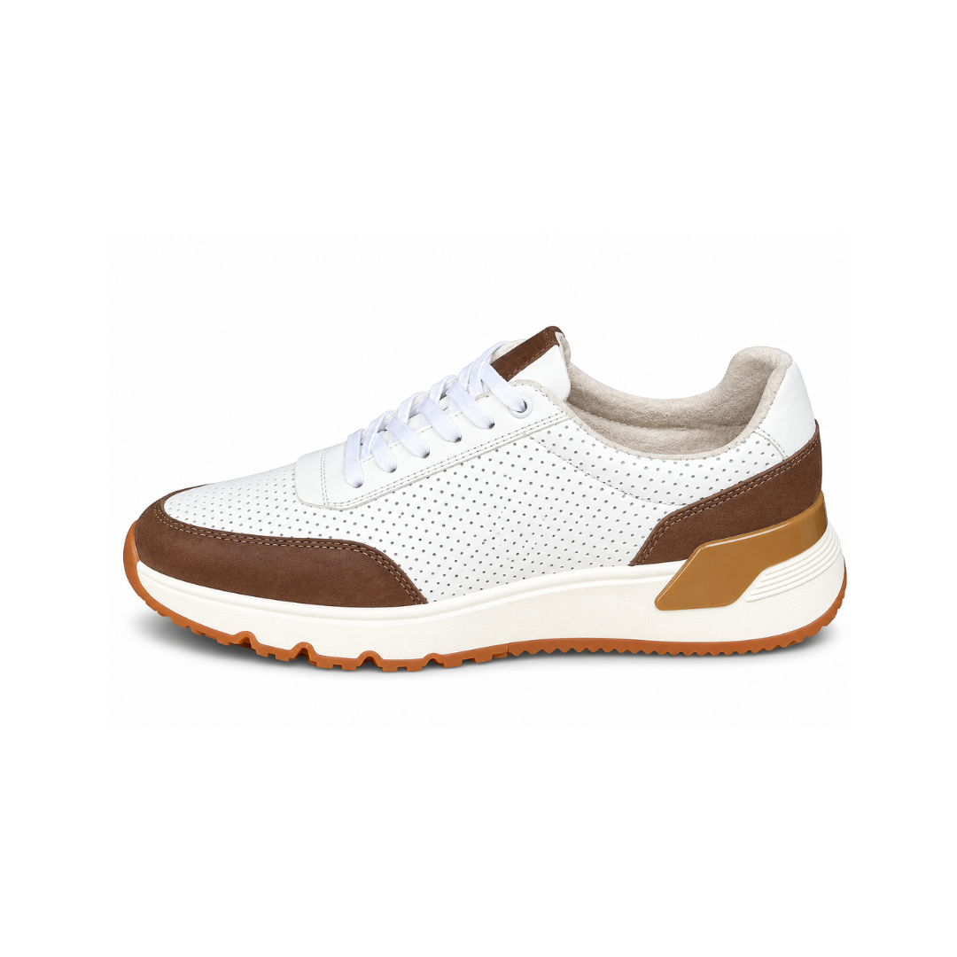 Baskets en Cuir NEW 921 BLANC