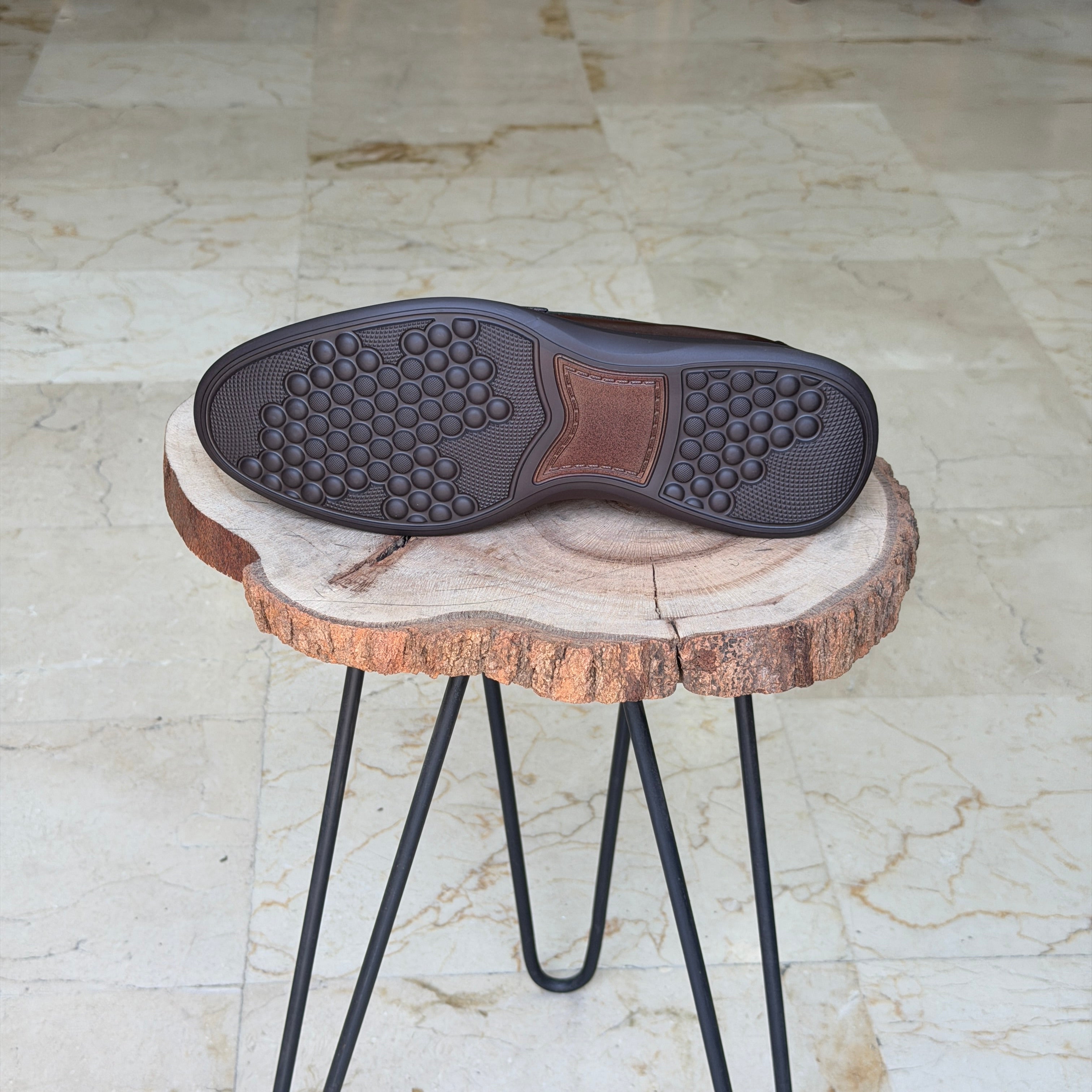 CHAUSSURES EN CUIR ELLEGANO 478 TABA