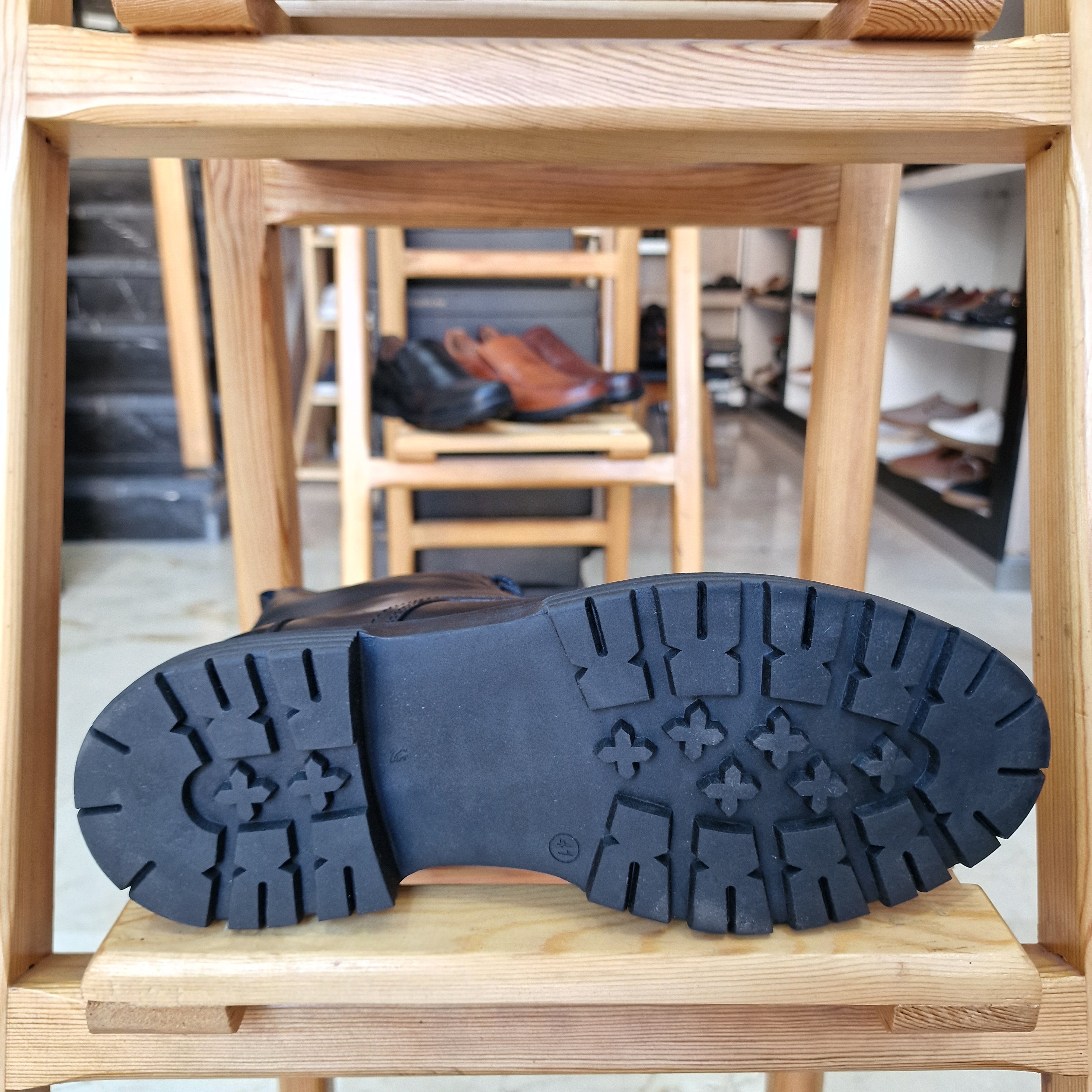 Bottine En Cuir 407 Noir