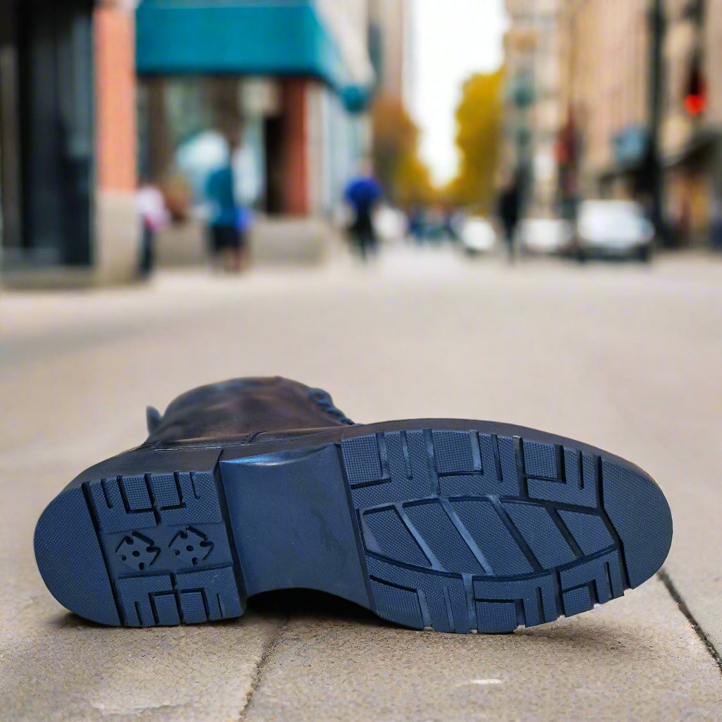 Bottine En Cuir Grinie 205 Marron