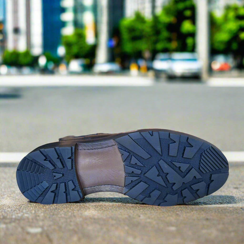 Bottine En Cuir Grinie 205 Taba