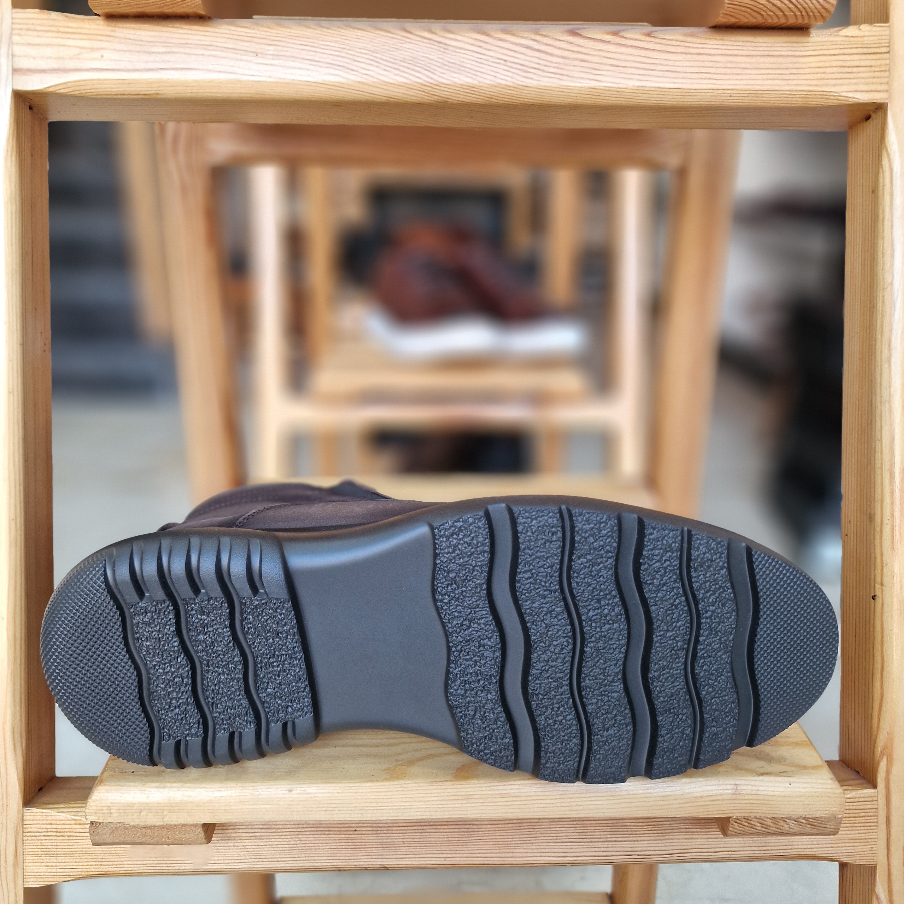 Bottine En Cuir 430 Marron Nubuck as