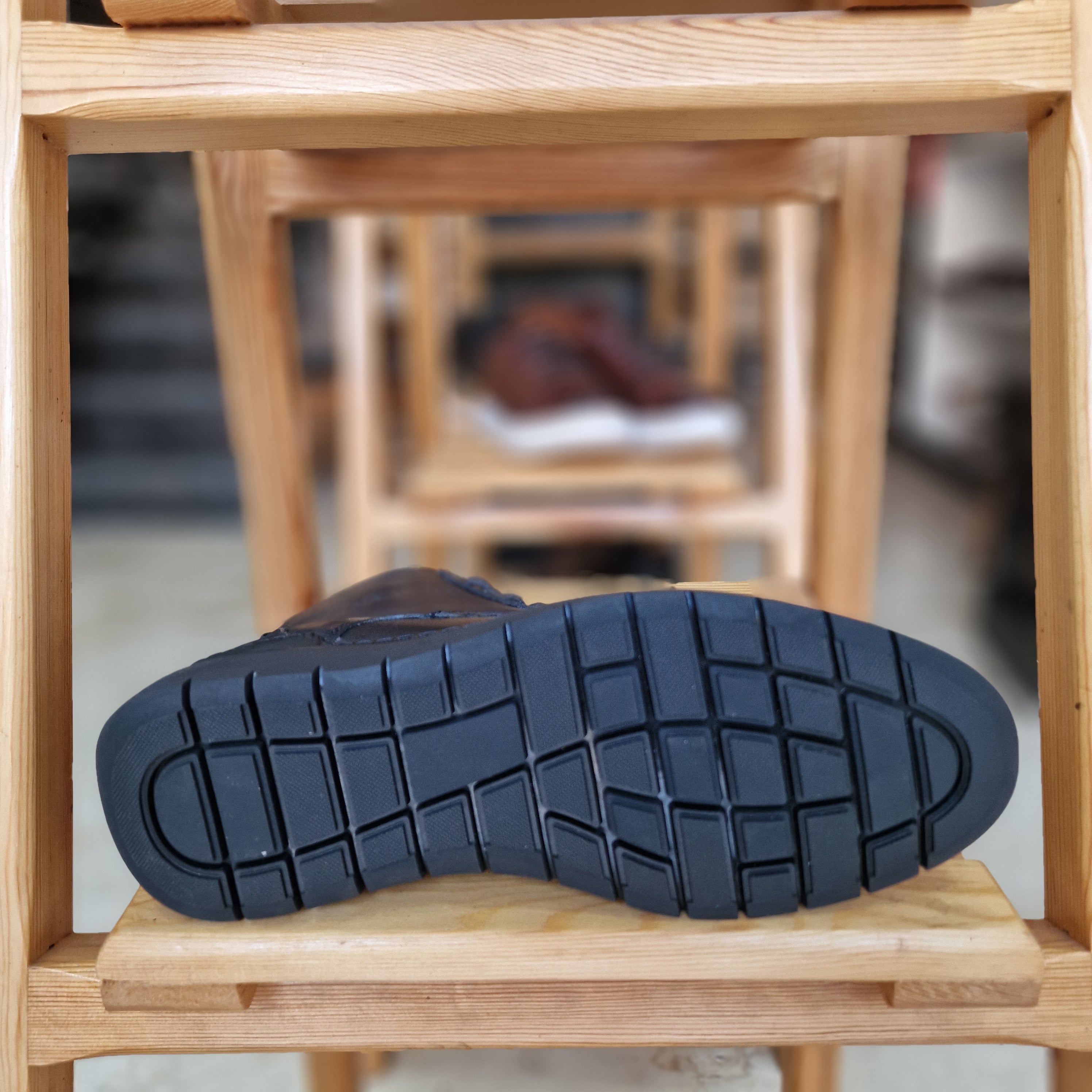 Bottine En Cuir 056 Noir