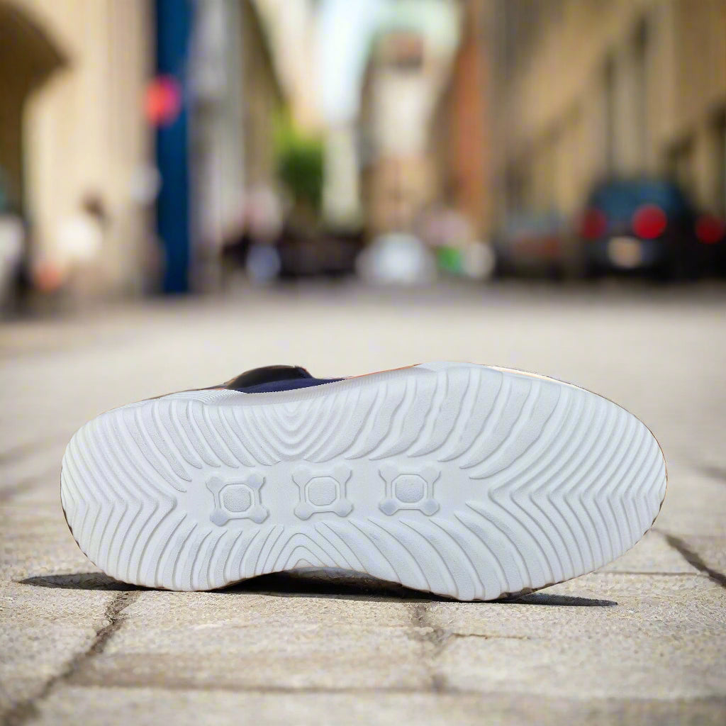 Bottine En Cuir Maestro 1000 Bleu Nubuck