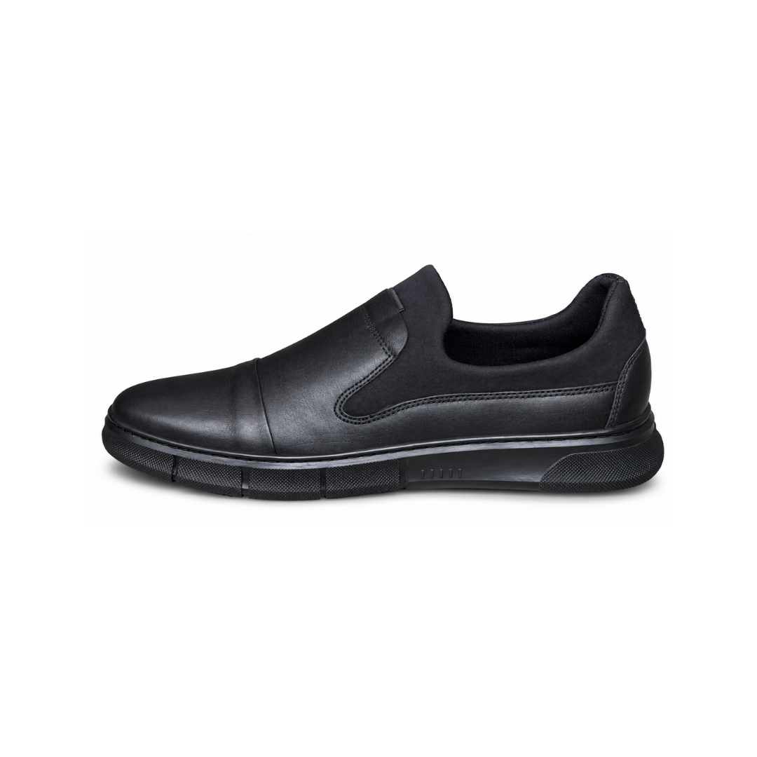 CHAUSSURE VALCON EN CUIR 713 NOIR