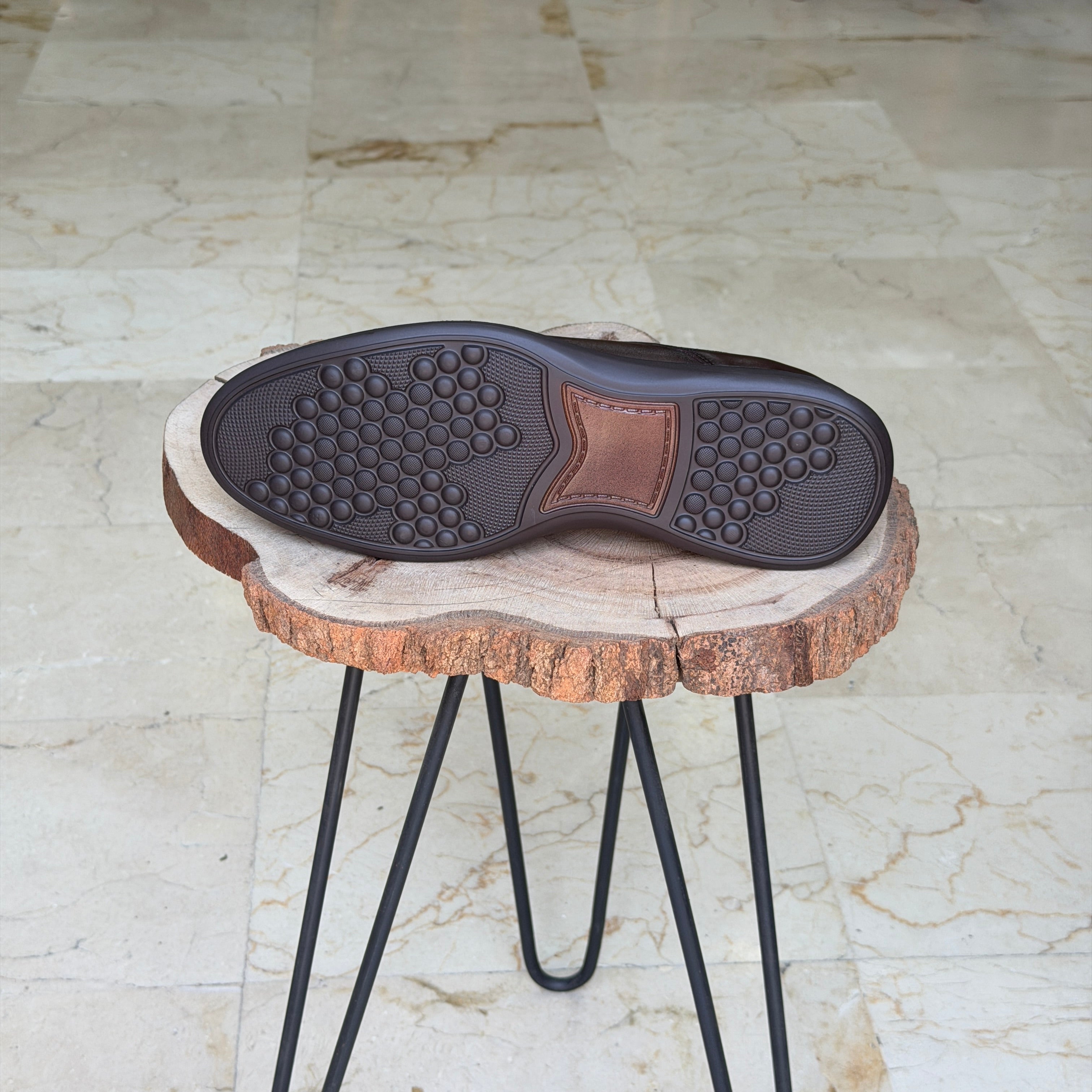 CHAUSSURES EN CUIR ELLEGANO 341 MARRON
