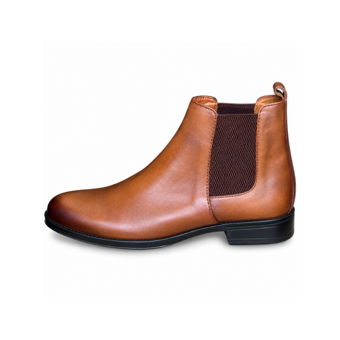Bottine En Cuir 4060 Taba
