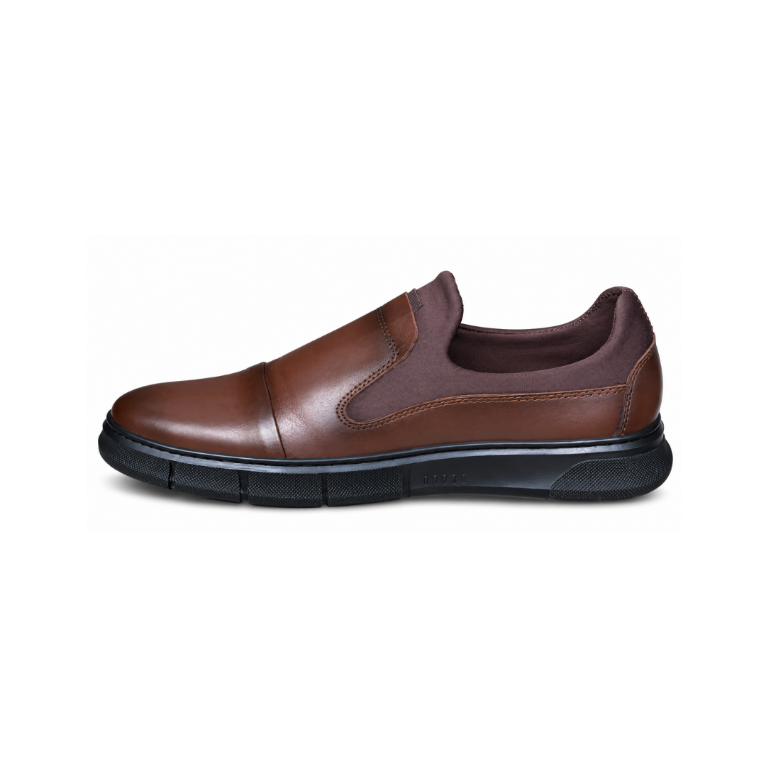 CHAUSSURE VALCON EN CUIR 713 MARRON