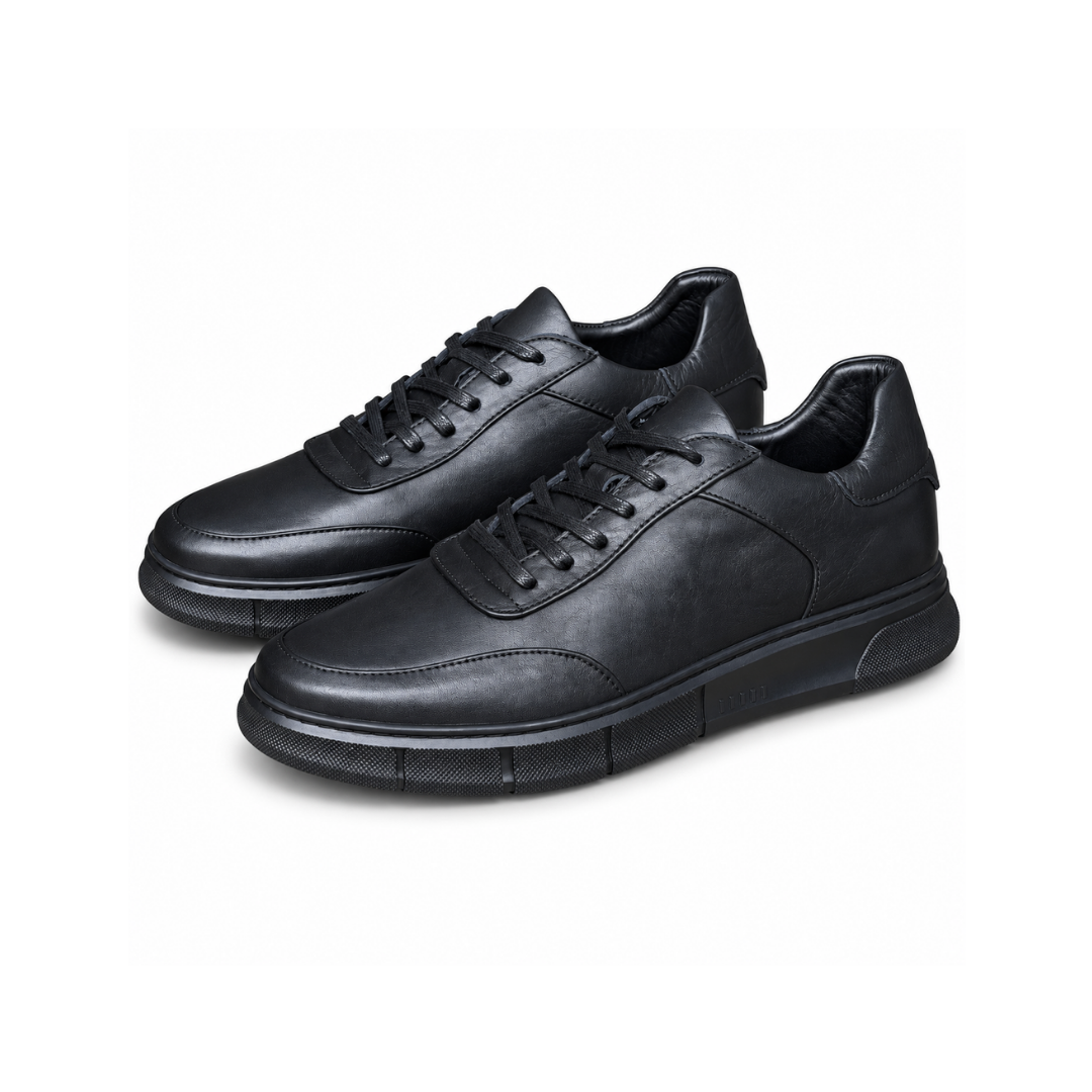 CHAUSSURE VALCON EN CUIR 647 NOIR