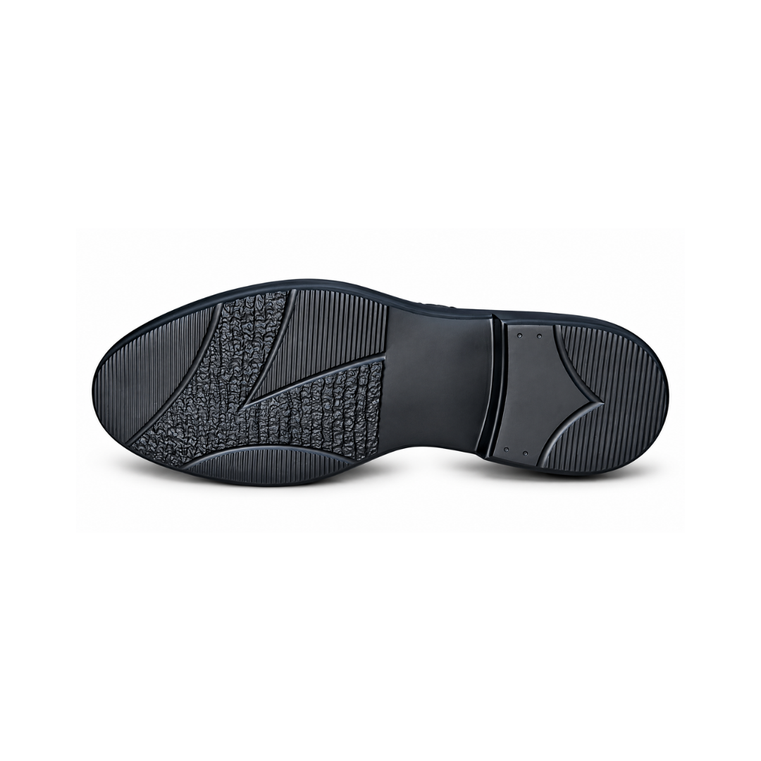 Bottine En Cuir 0400 BLEU DAIM