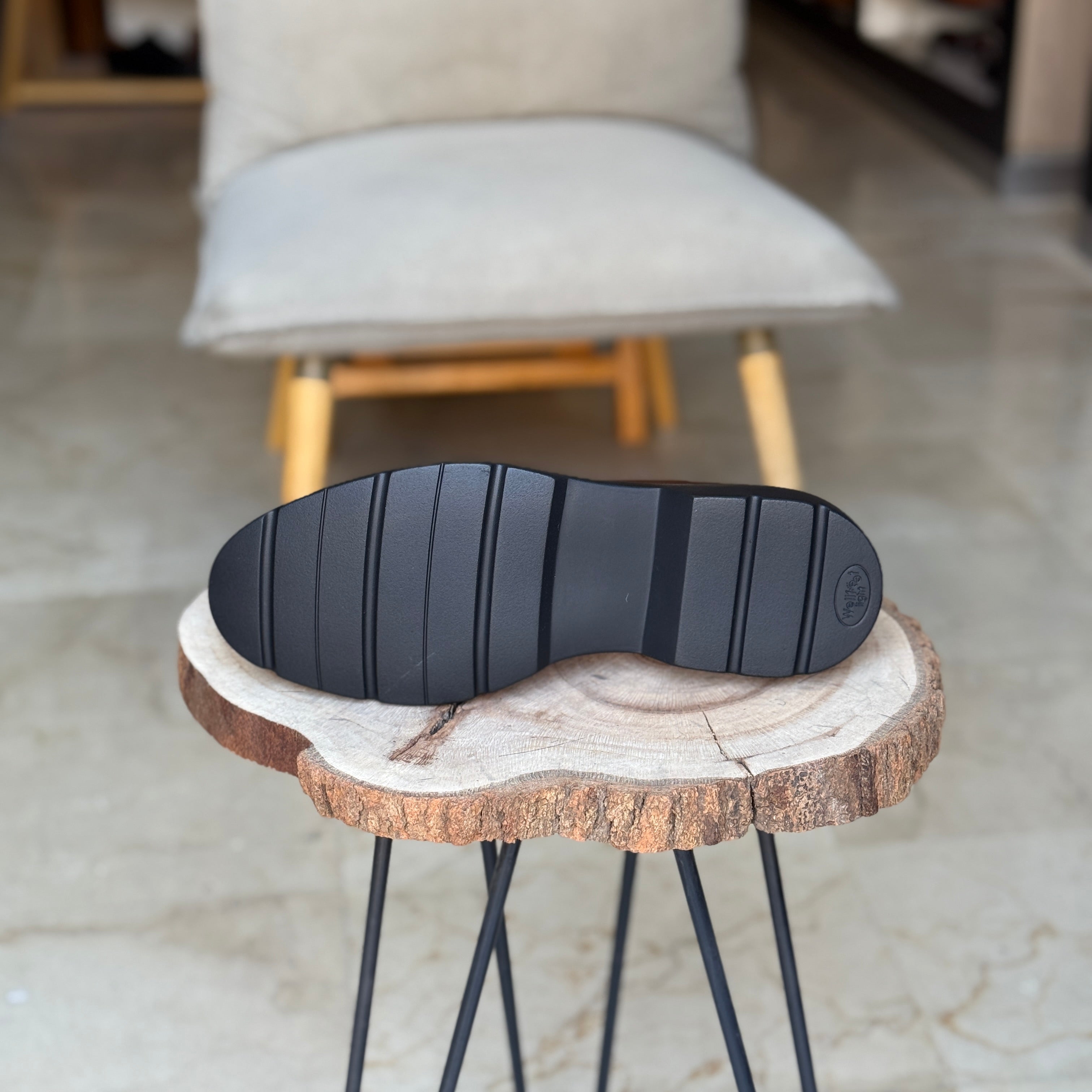 CHAUSSURES EN CUIR VÈRITABLES 108 MARRON