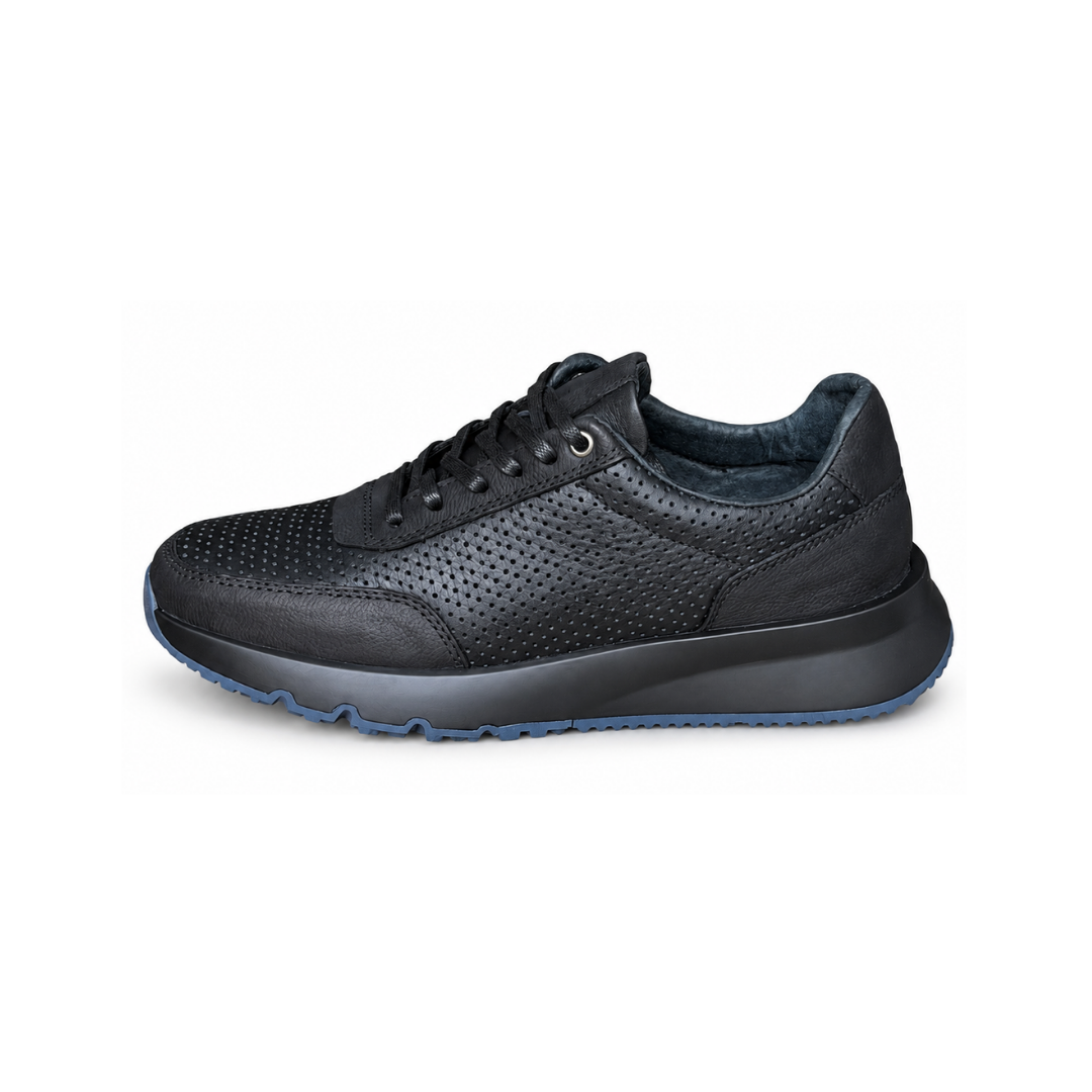Baskets en Cuir NEW 921 NOIR