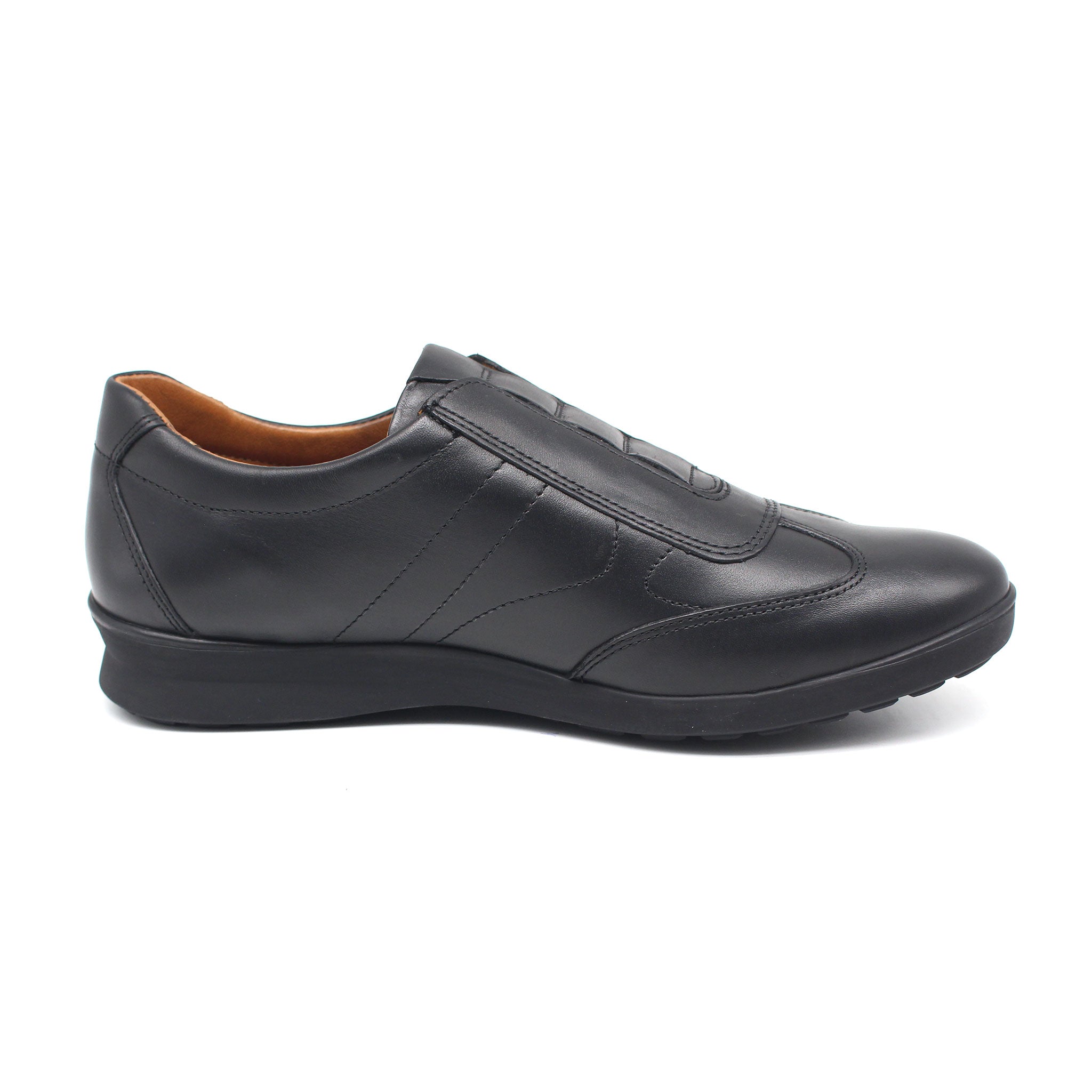 Chaussure en Cuir Ref: 1847 Marron Fonce TK23