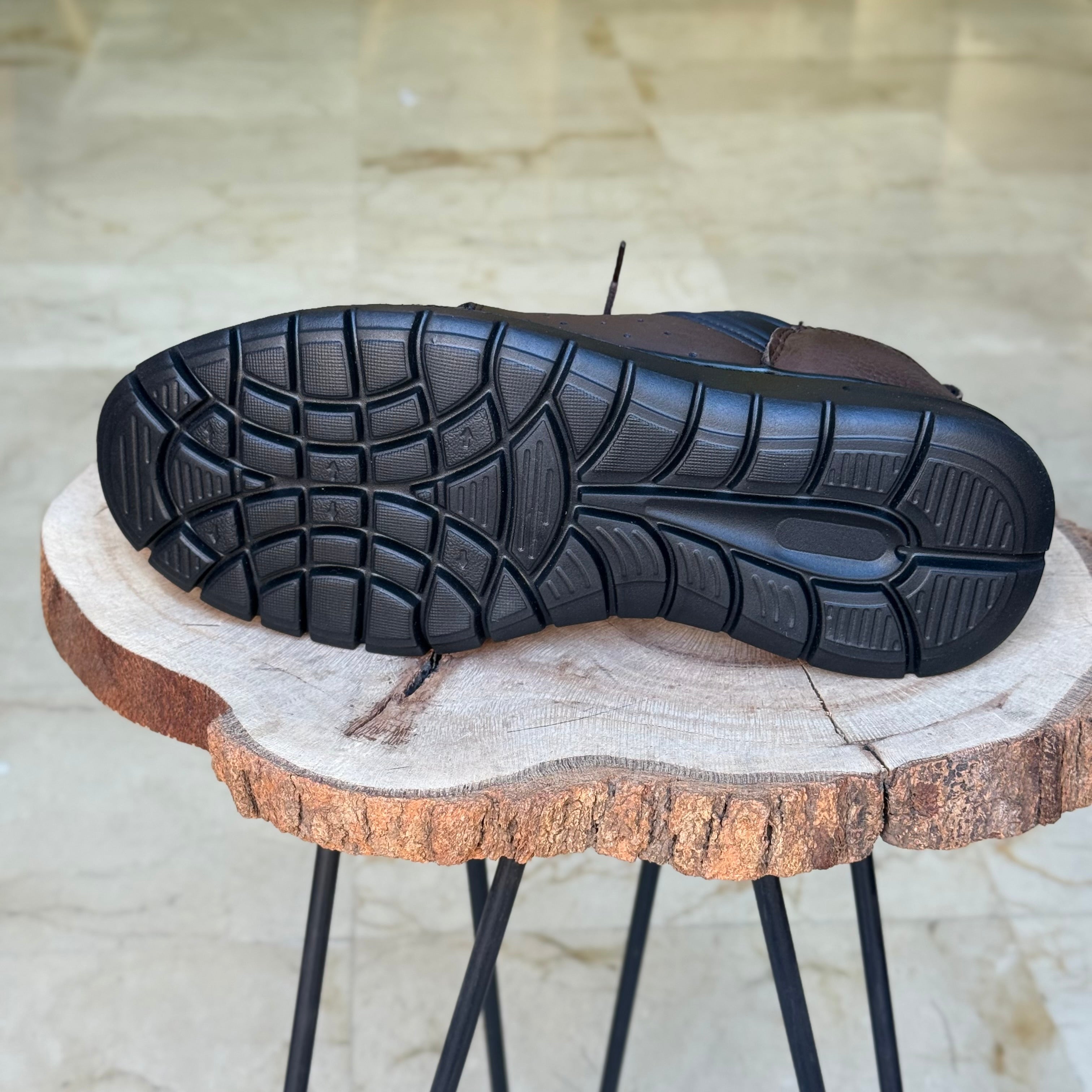 Chaussure Médical En cuir 140 Marron