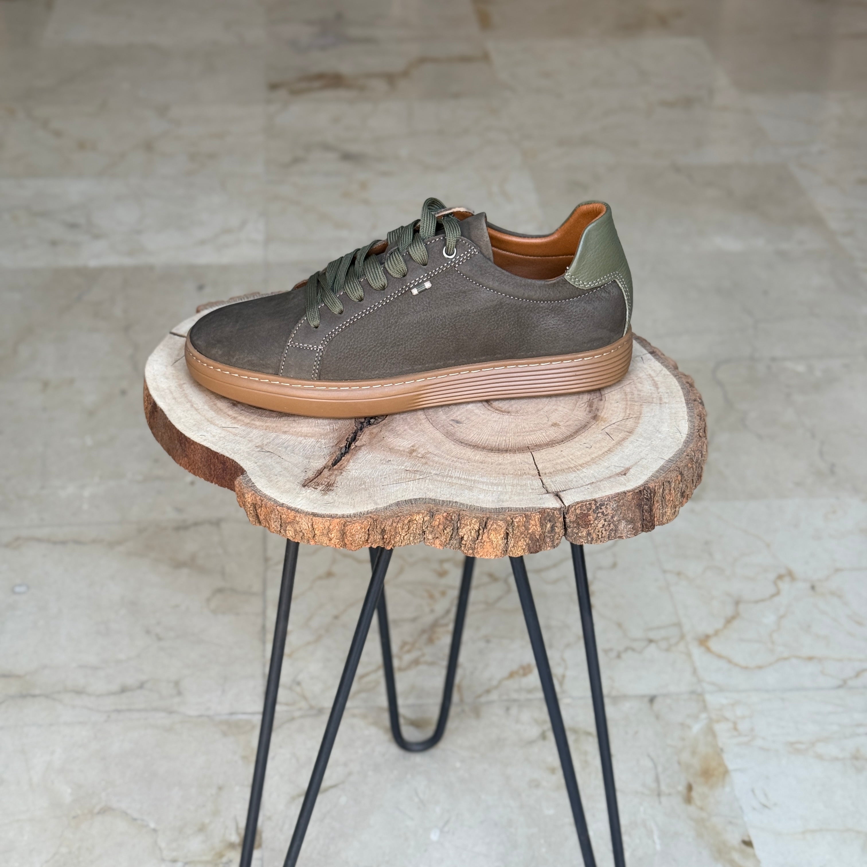 BASKET EN CUIR WILLSON 528 VERY NUBUCK