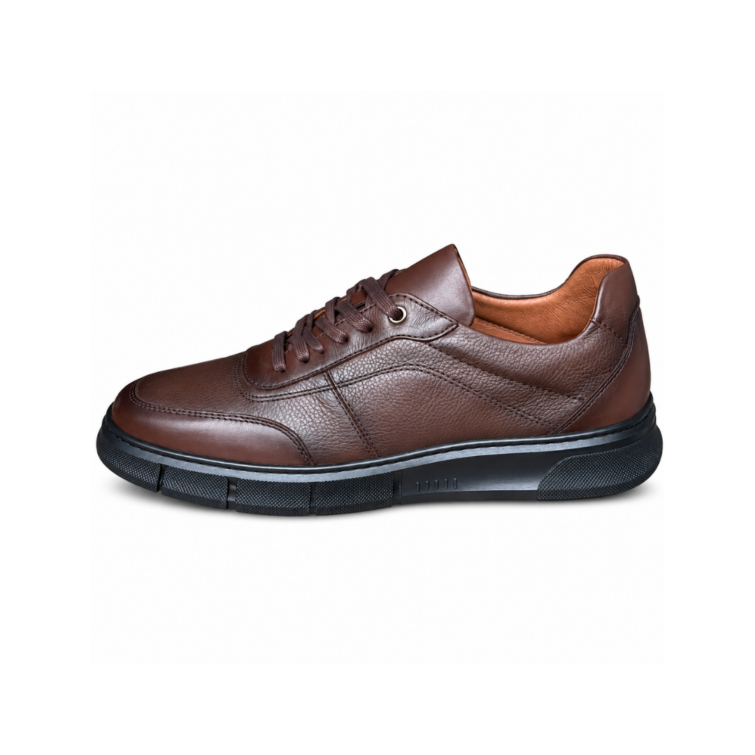 CHAUSSURE VALCON EN CUIR 916 MARRON