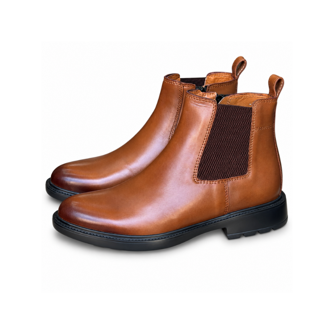 Bottine En Cuir 301 Taba
