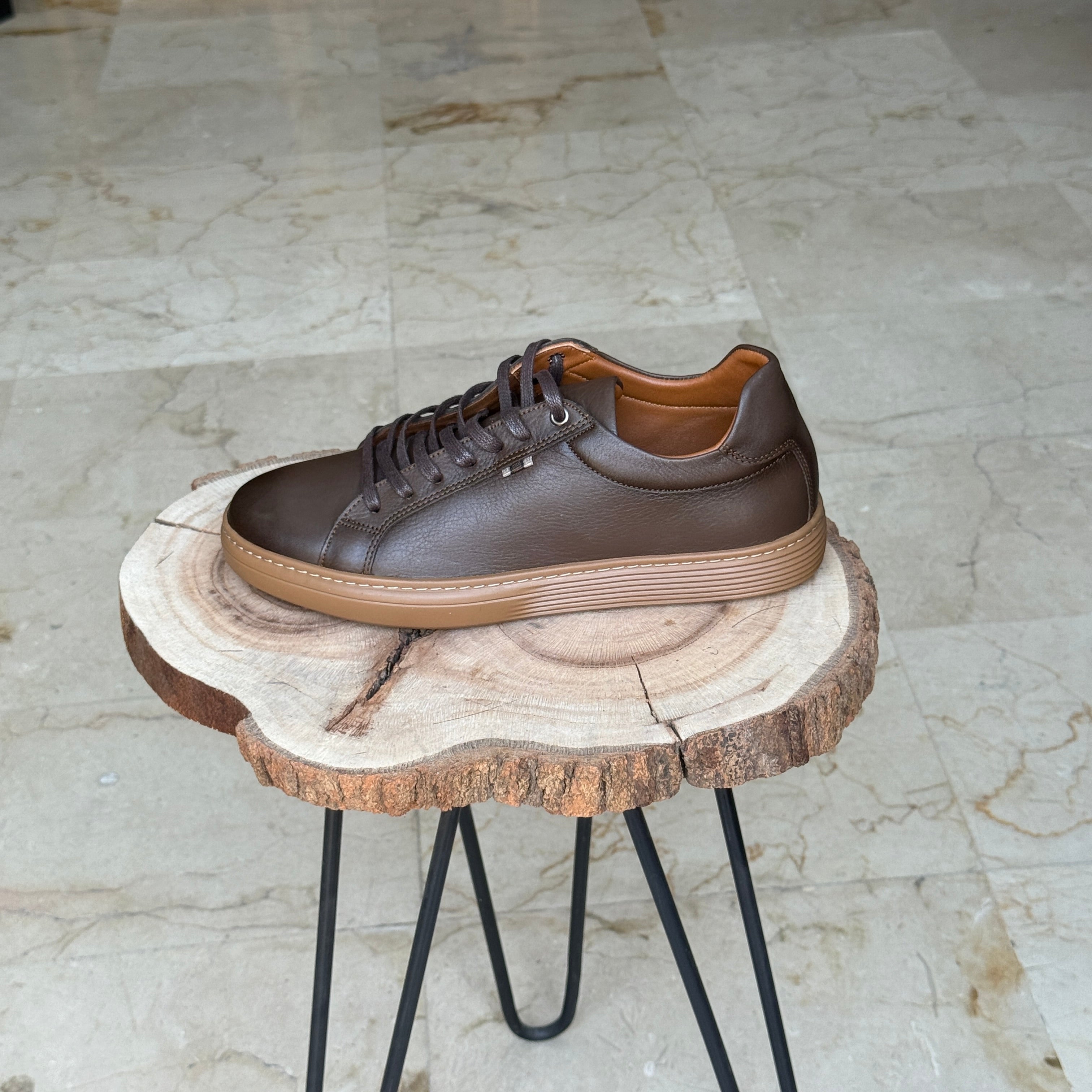 basket en cuir willson 528 taba