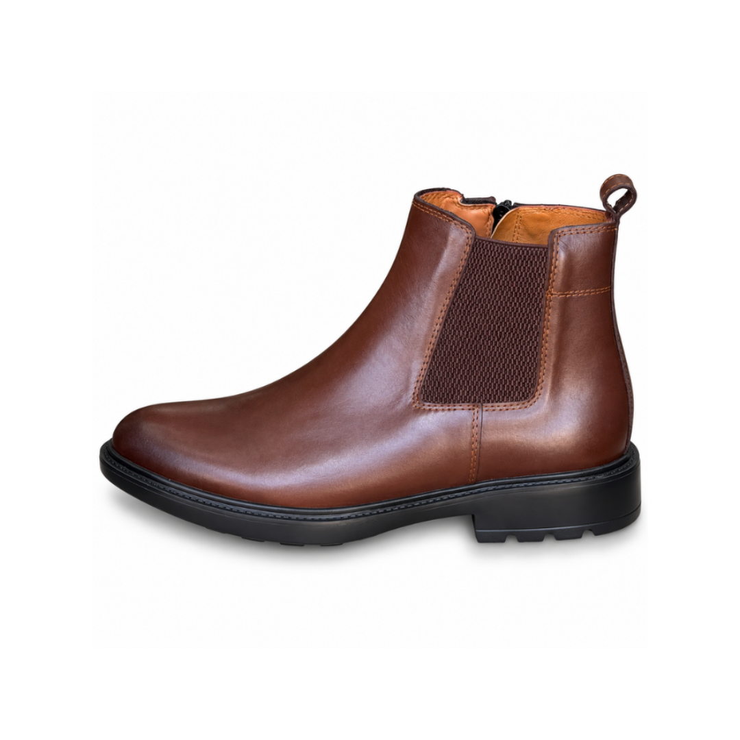 Bottine En Cuir 301 Marron - Shopilo Shoes