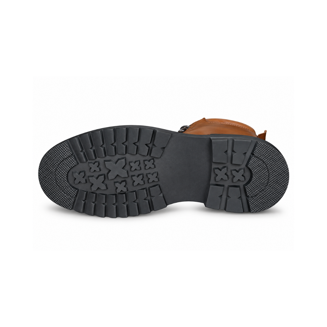 Bottine En Cuir N 4009 TABA