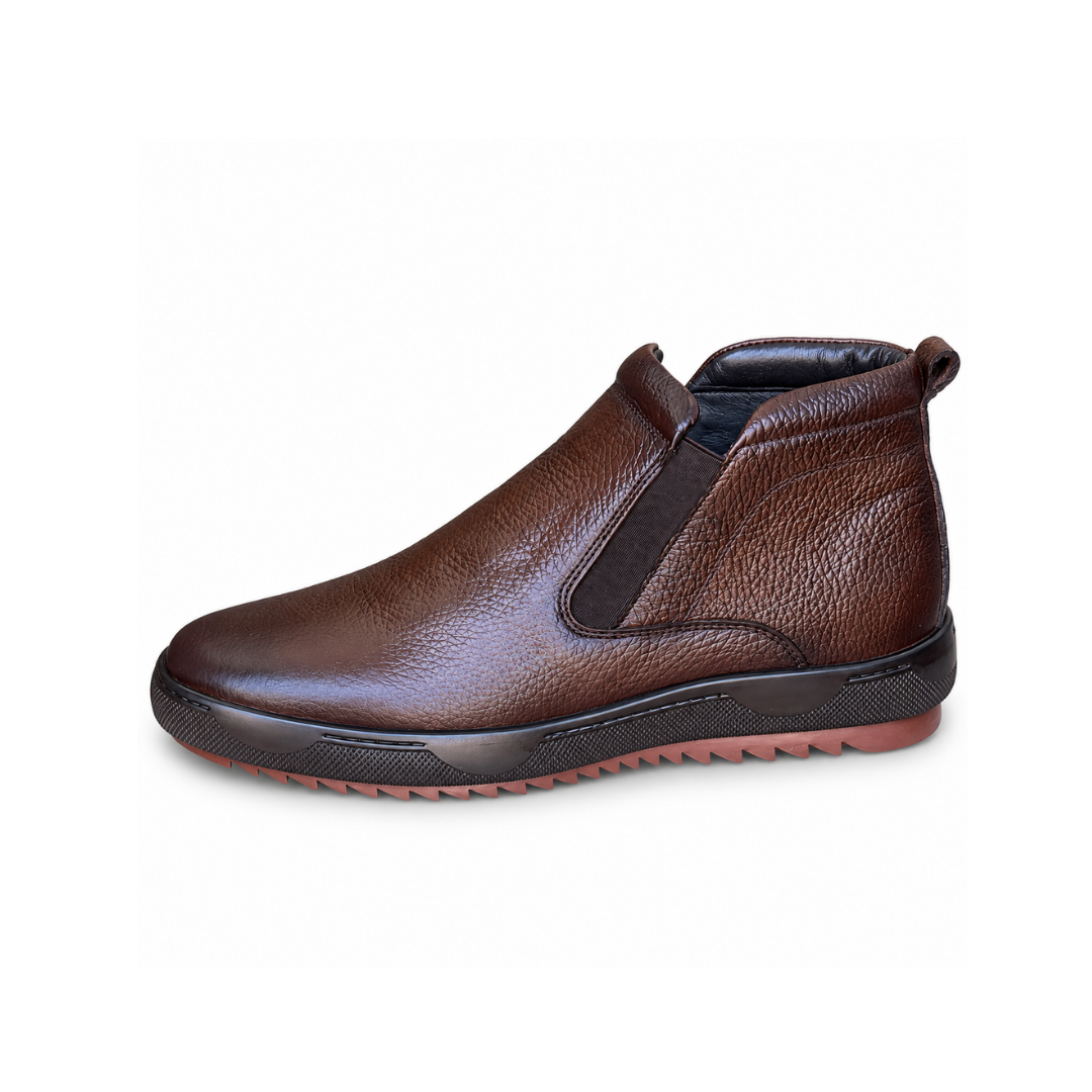 Bottine En Cuir 243 MARRON