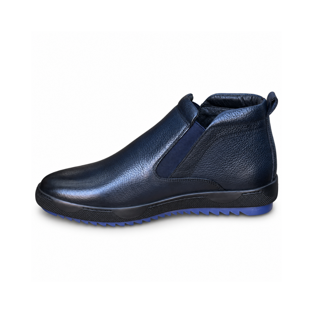 Bottine En Cuir 243 BLEU