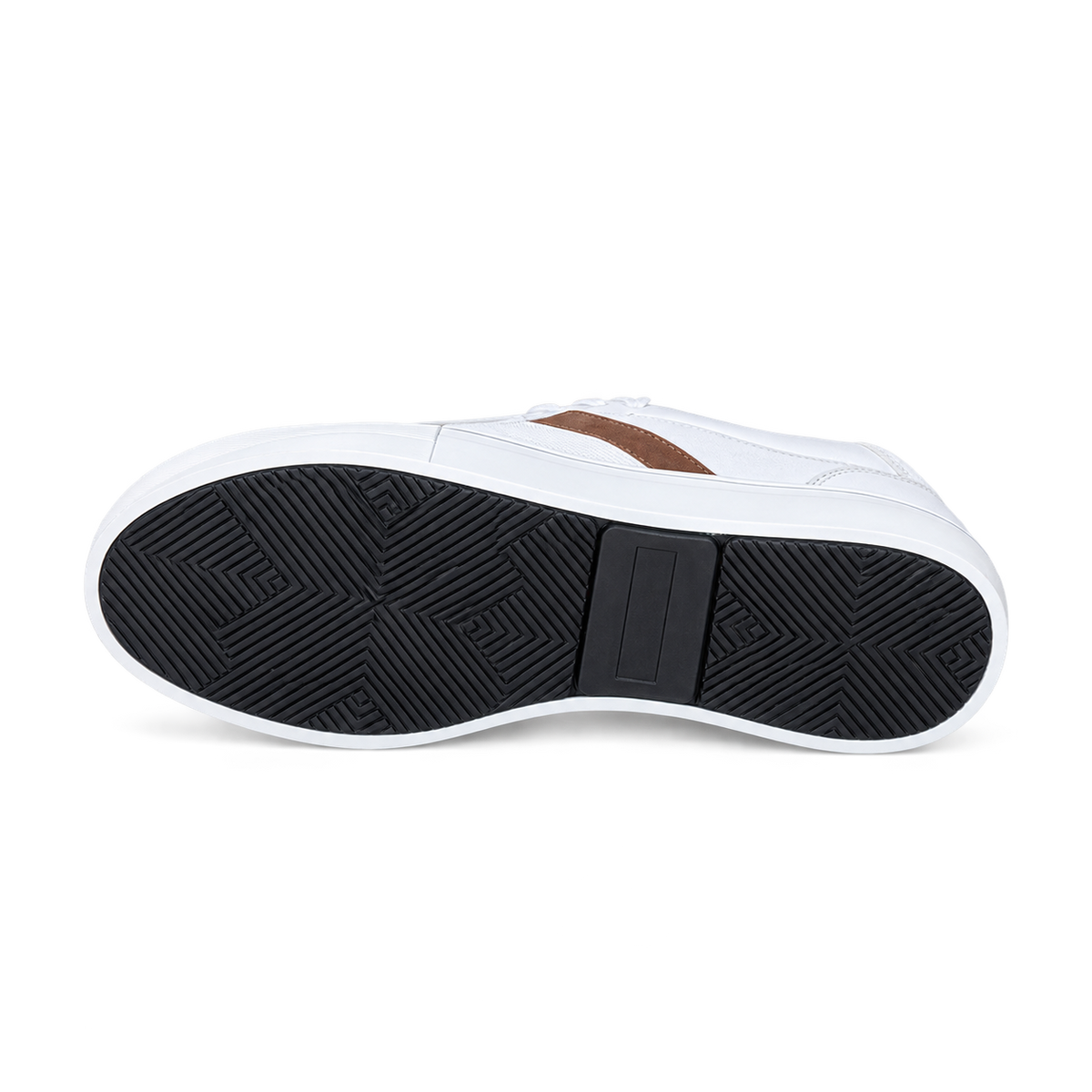 basket en cuir standard 718 blanc
