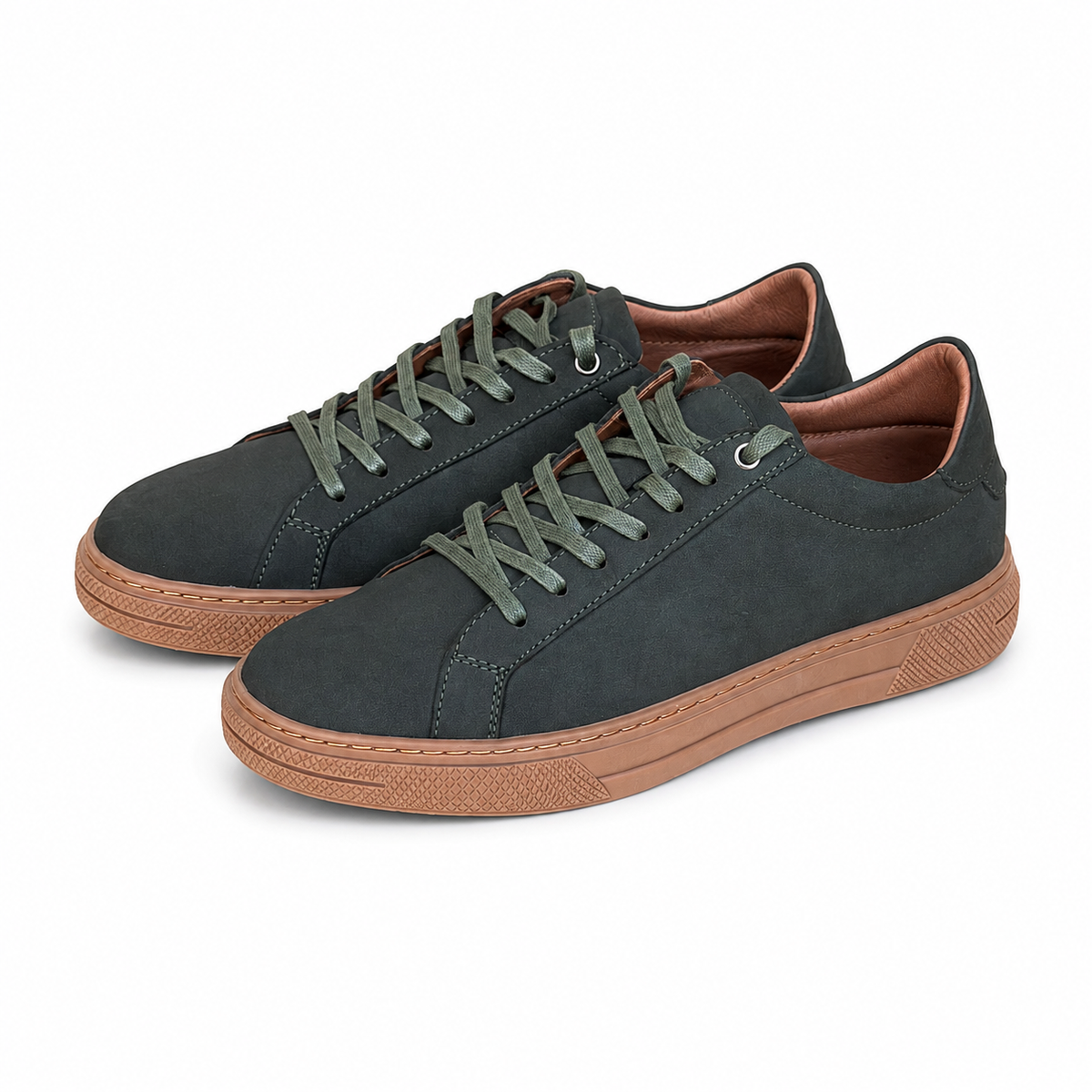Baskets en Cuir standard 758 vert