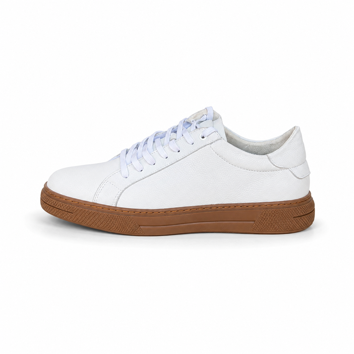 Baskets en Cuir standard 758 blanc-T