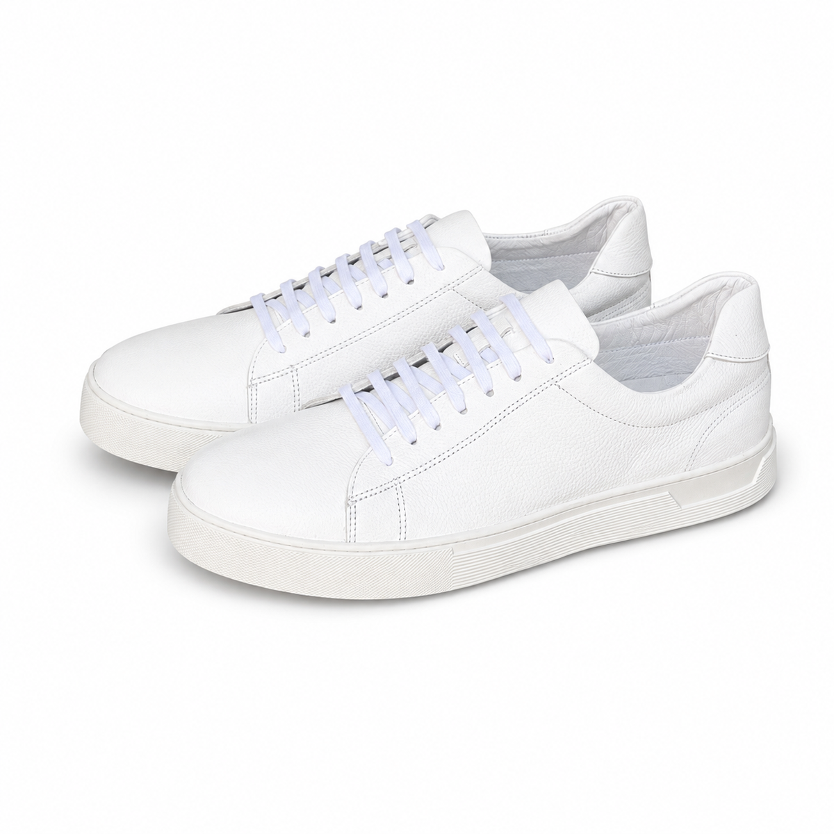 Baskets en Cuir standard 800 blanc