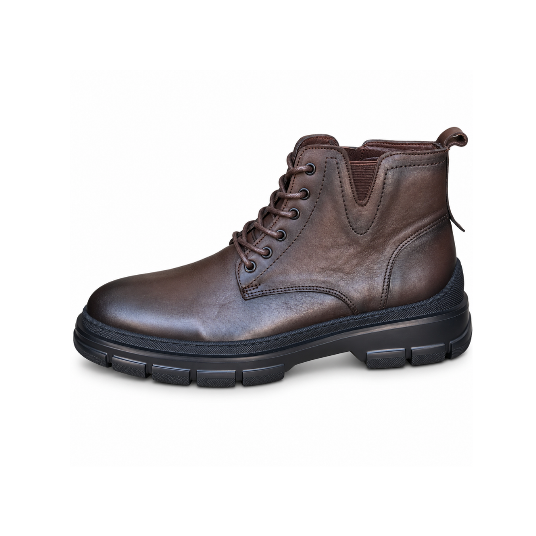 Bottine En Cuir STORM 503 MARRON