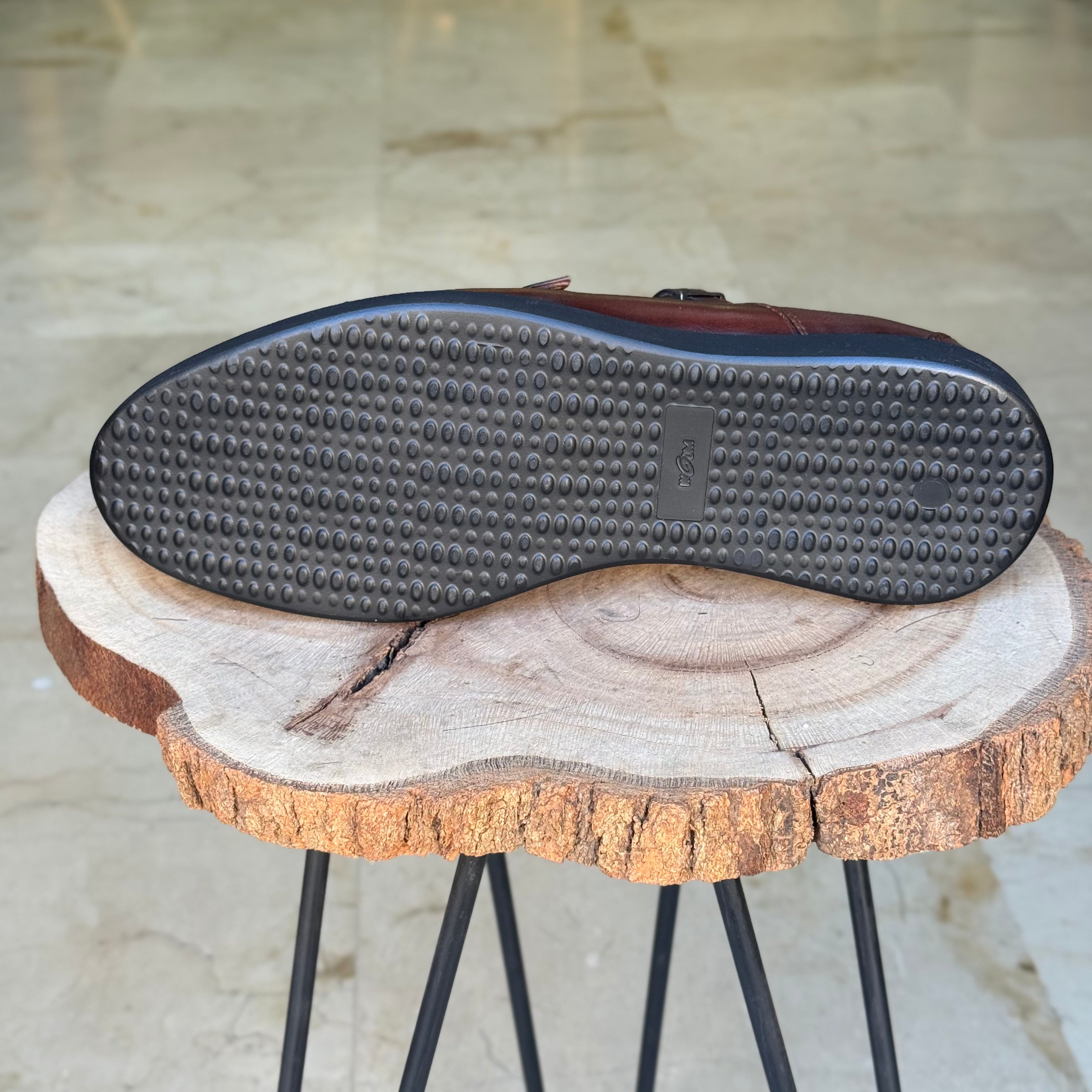 CHAUSSURES EN CUIR VÈRITABLES DouxPas 0154 MARRON