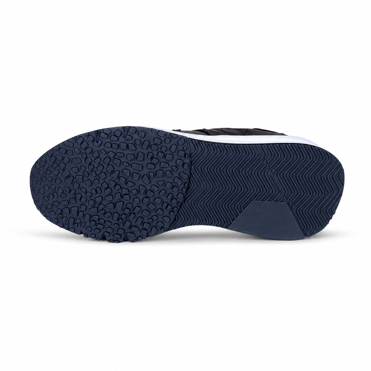 basket en cuir - 926 gris / b