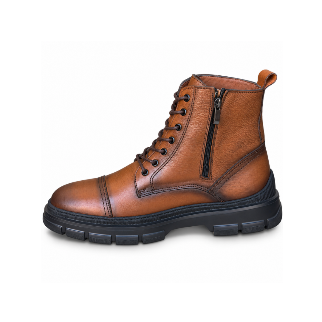 Bottine En Cuir STORM 504TABA