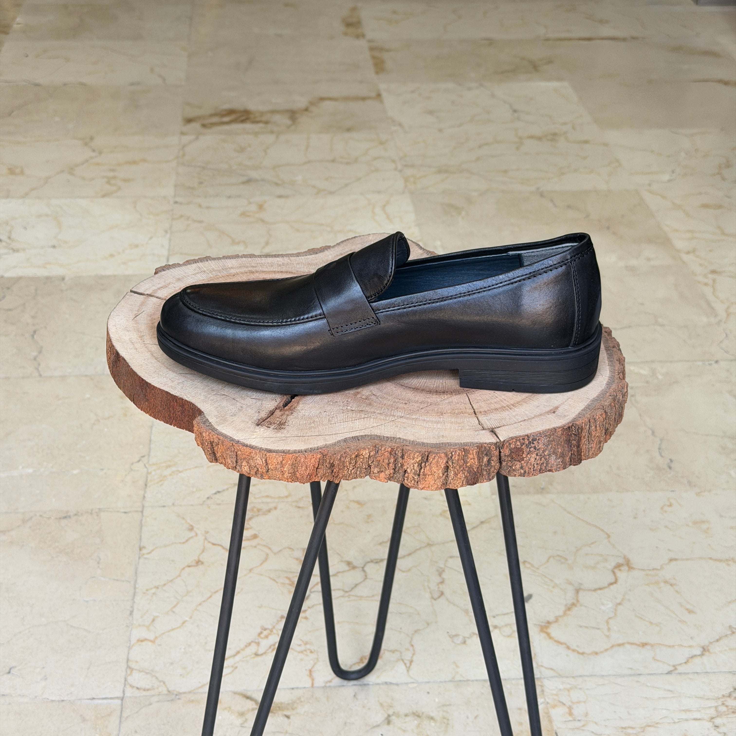 chaussure en cuir 0103 noir