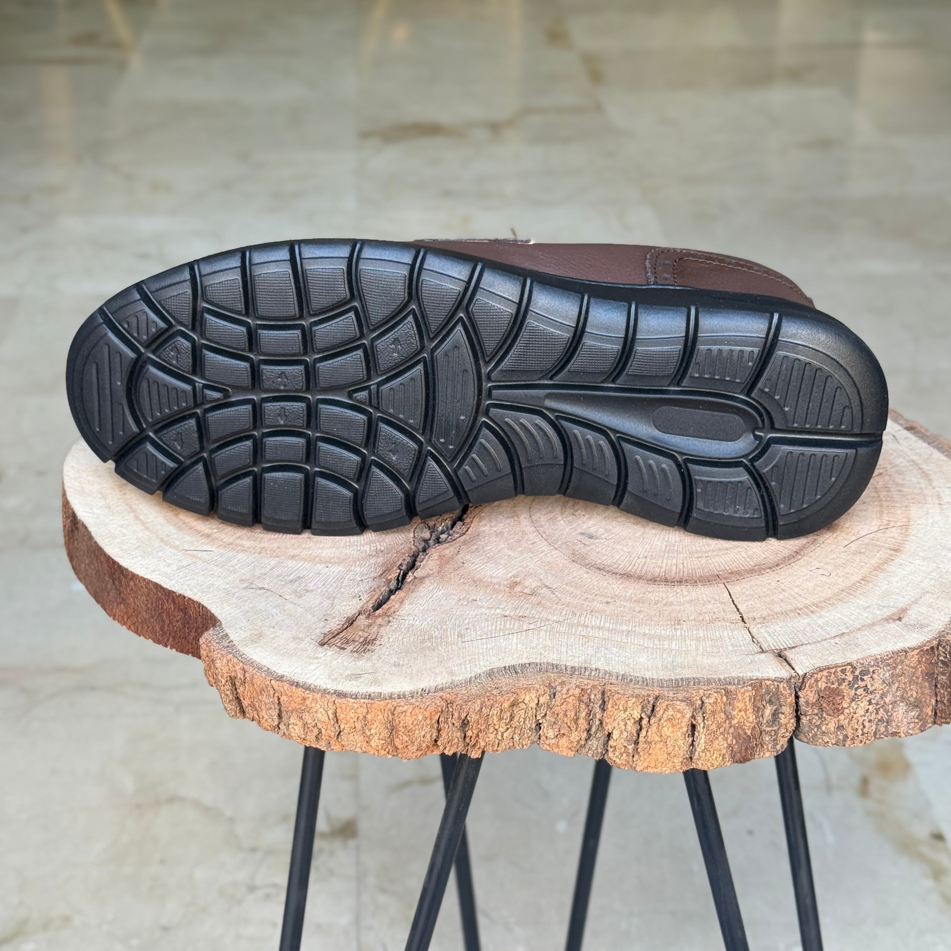 Chaussure Médical En cuir 125 Marron