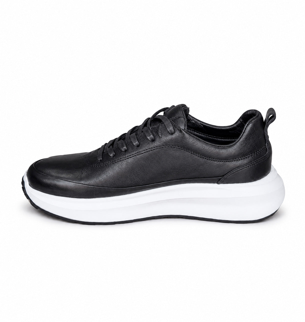 Basket en cuir - 934 Noir