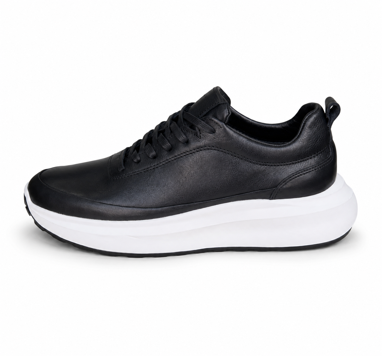 Basket en cuir - 934 Noir