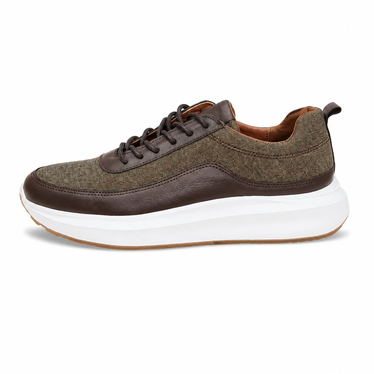 Basket en cuir ET jeans - 944 TABA