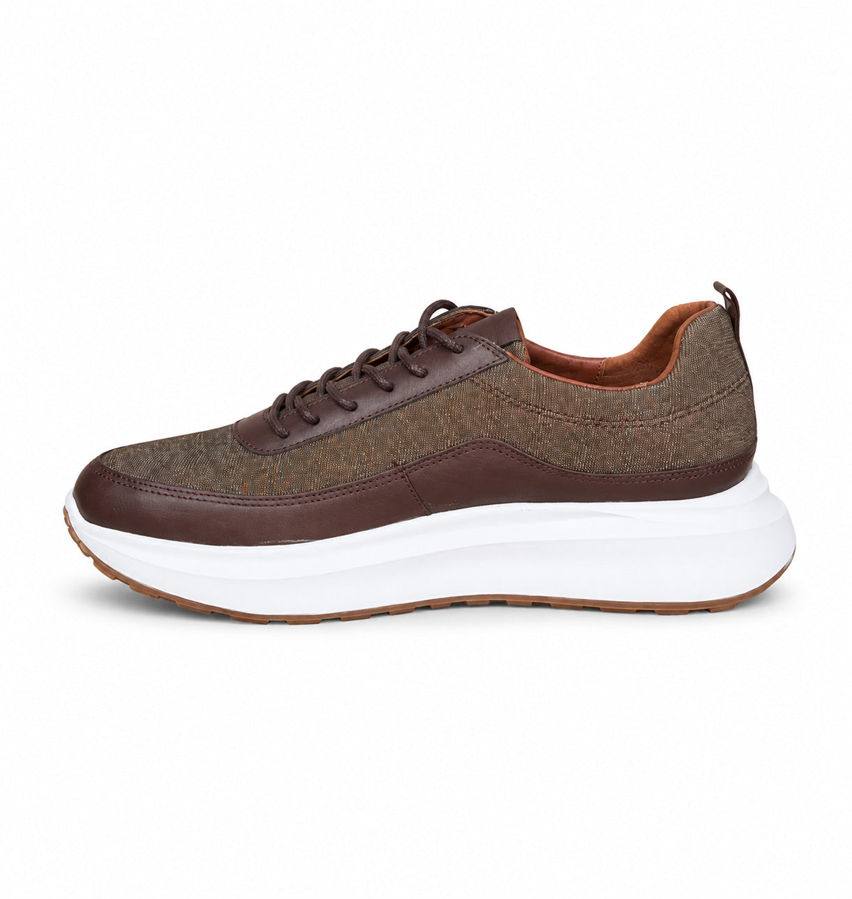 Basket en cuir ET jeans - 944 TABA