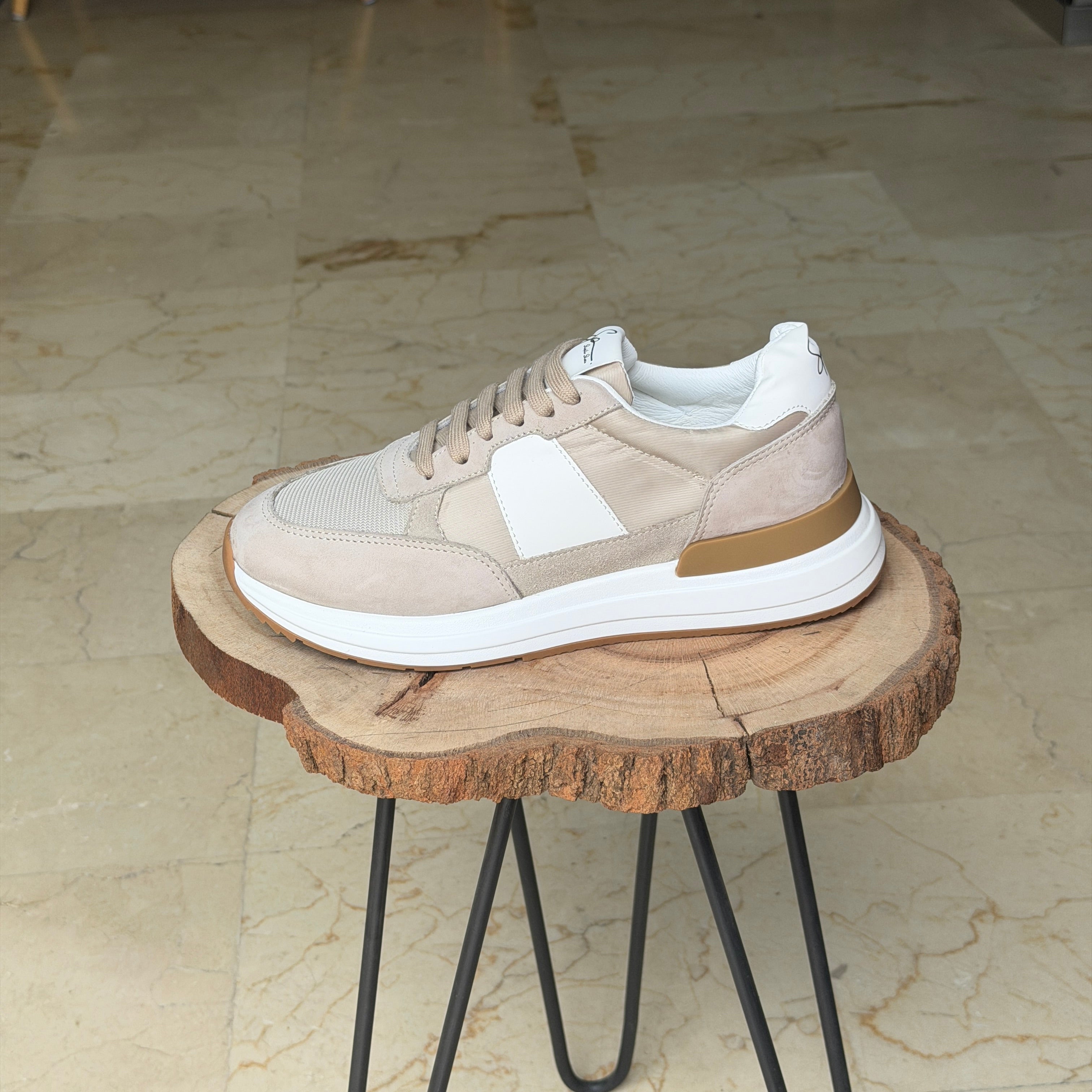 Basket LAVAIR 8513 BEIG - Shopilo Shoes